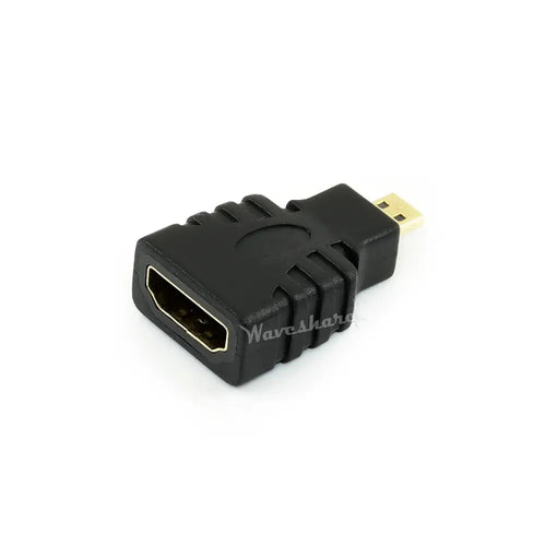 Waveshare HDMI メス - Micro HDMI オス アダプター (Raspberry Pi 4B 用)
