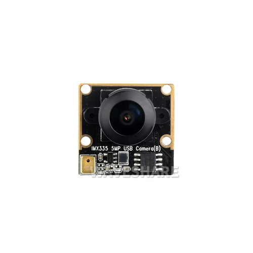 Waveshare IMX335 5MP USB カメラ (B)、2K ビデオ録画、ワイド ダイナミック レンジ