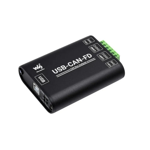 Waveshare 産業グレード CAN FD バス データ アナライザー、USB から CAN FD アダプター、CAN FD インターフェイス カード