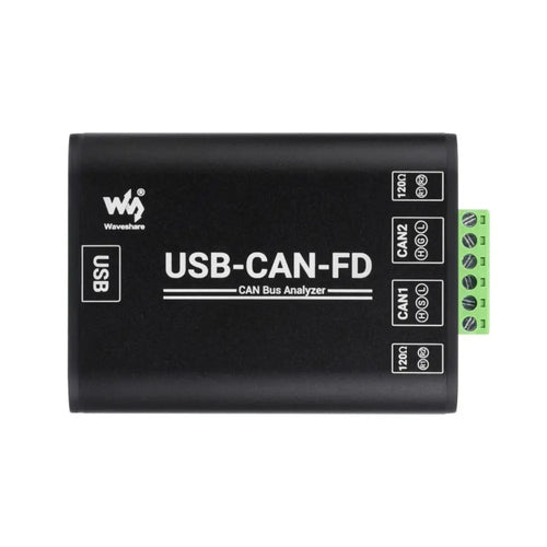 Waveshare 産業グレード CAN FD バス データ アナライザー、USB から CAN FD アダプター、CAN FD インターフェイス カード