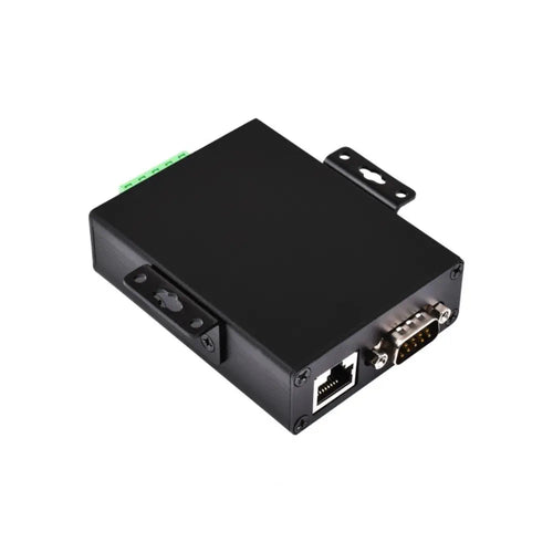 Waveshare 産業グレード シリアル サーバー RS232/485 - WiFi &amp; Ethernet、Modbus ゲートウェイ、MQTT ゲートウェイ、金属ケース