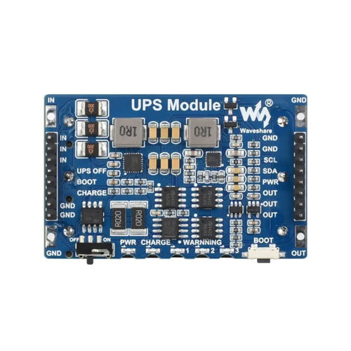 Waveshare 産業用 IoT 5G/4G ワイヤレス拡張モジュール (Raspberry Pi CM4 用、UPS モジュール、オンボード M.2 スロット付き)