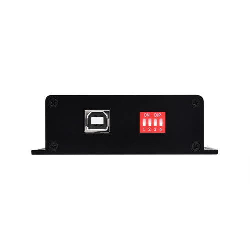 Waveshare 産業用 USB から 4Ch RS485 へのコンバーター、マルチ保護回路、マルチシステムサポート、アルミニウム合金ケース