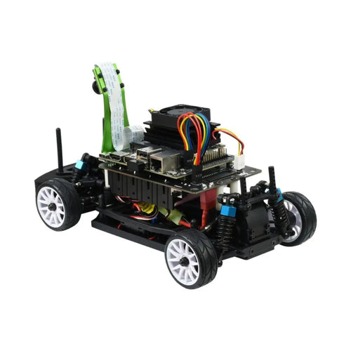 Waveshare JetRacer Pro 2GB AI キット、Jetson Nano 2GB 搭載の高速 AI レーシング ロボット (Pro バージョン)