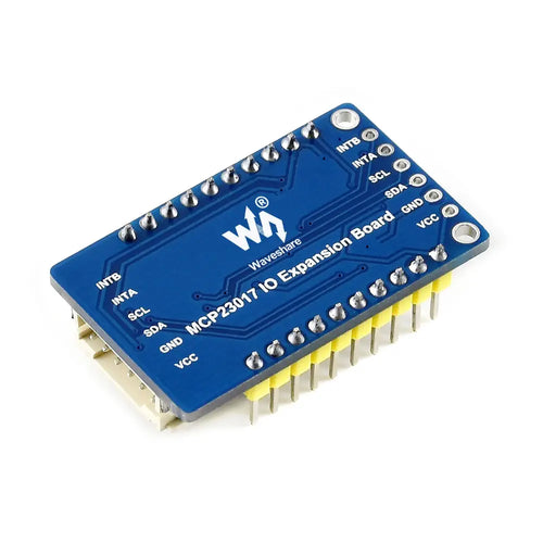 Waveshare MCP23017 IO拡張ボード、16個のI/Oピンを拡張