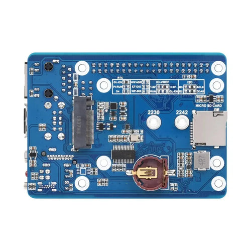 Raspberry Pi CM4 用 Waveshare ミニコンピューター アドバンス バージョン (ボード、ケース、EU 電源)