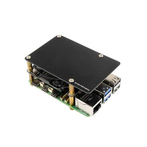 Waveshare PCIe to 5G/4G/3G HAT、Raspberry Pi 5用、3042/3052パッケージSIMCom/Quectel 5Gと互換性あり (RM530N-GL)