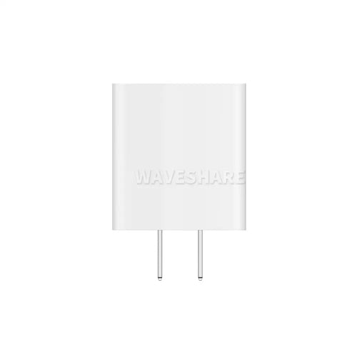 Waveshare PD20W 急速充電器、USB Type-C 壁掛け充電器ブロック、US プラグ