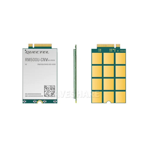 Waveshare Quectel RM502Q-AE 5G Sub-6 GHz モジュール、M.2 フォーム ファクター