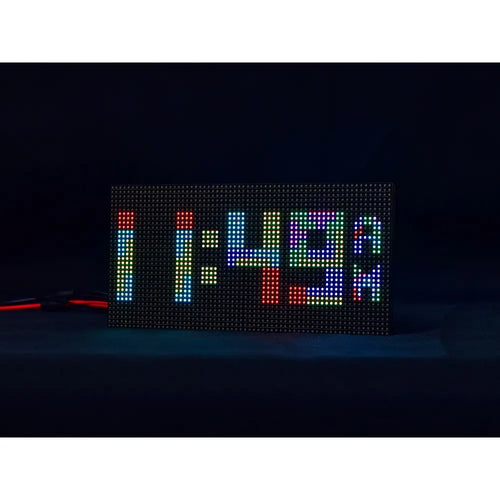 Waveshare RGB フルカラー LED マトリックス パネル、3mm ピッチ、64×32 ピクセル、明るさ調整可能