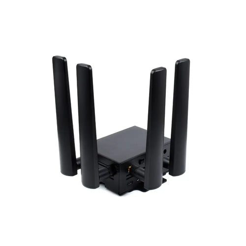 Waveshare RM500U-CNV 5G HAT for Raspberry Pi、クアッドアンテナ LTE-A、マルチバンド、5G/4G/3G (ケース、EU)