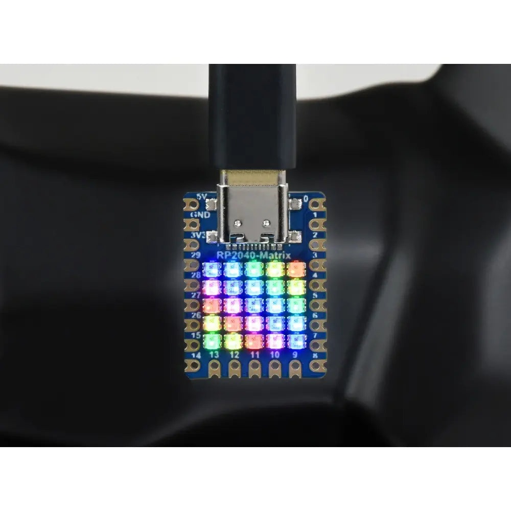 Waveshare RP2040-Matrix 開発ボード、オンボード 5 RGB LED マトリックス、RP2040 ベース