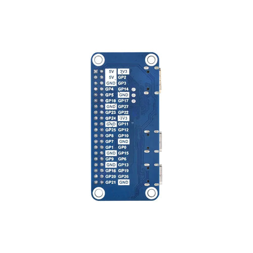 Waveshare RP2040-PiZero 開発ボード、RP2040 ベース、264KB SRAM、16MB オンボード フラッシュ メモリ