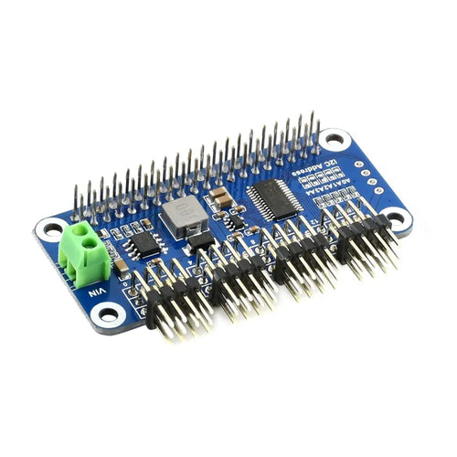 Waveshare サーボ ドライバー HAT (B)、Raspberry Pi 用、16 チャンネル、12 ビット、I2C