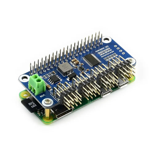 Waveshare サーボ ドライバー HAT (B)、Raspberry Pi 用、16 チャンネル、12 ビット、I2C