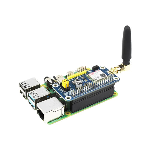 Waveshare SIM7028 NB-IoT HAT、Raspberry Pi 用、グローバルバンド NB-IoT 通信をサポート