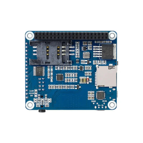 Waveshare SIM7600E LTE Cat-1 HAT、Raspberry Pi 用、3G/2G/GNSS (東南アジア、西アジア、ヨーロッパ、アフリカ)