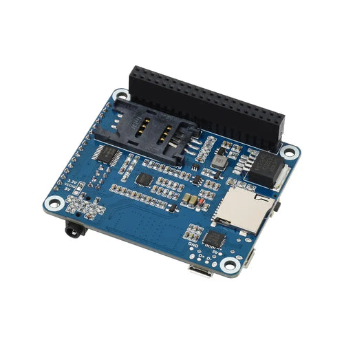 Waveshare SIM7600E LTE Cat-1 HAT、Raspberry Pi 用、3G/2G/GNSS (東南アジア、西アジア、ヨーロッパ、アフリカ)