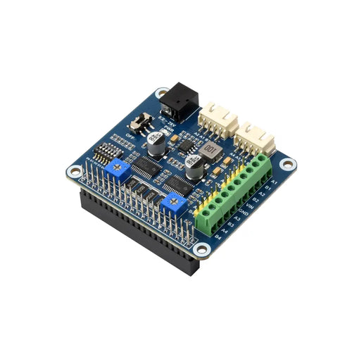 Waveshare ステッピング モーター HAT (Raspberry Pi 用)、2 つのステッピング モーターを駆動