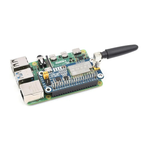 Waveshare SX1262 LoRa HAT、Raspberry Pi用、915MHz周波数帯域（470MHz）