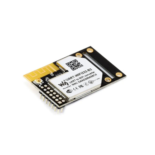 Waveshare UART から WiFi およびイーサネット モジュール、組み込み UART シリアル サーバー、産業用 WiFi モジュール、802.11b/g/n モジュール
