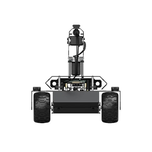 Waveshare UGV ローバー 6 輪 4WD AI ロボット、デュアル コントローラー、Raspberry Pi 5 用オールメタル ボディ、パン/チルト機能付き (Pi なし、EU)