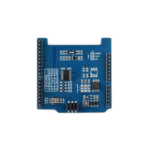Waveshare ユニバーサル E-Paper Raw パネル ドライバー シールド (B)、NUCLEO / Arduino、MX25R6435F フラッシュ チップ、外部 RAM 用