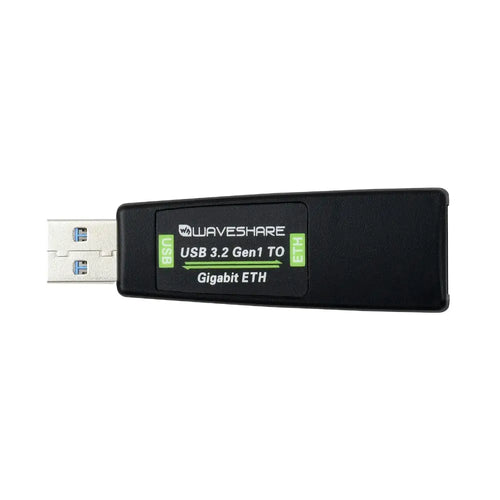 Waveshare USB 3.2 Gen1 からギガビット イーサネットへのコンバーター、ドライバー不要