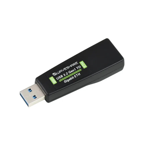 Waveshare USB 3.2 Gen1 からギガビット イーサネットへのコンバーター、ドライバー不要