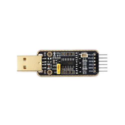 Waveshare USB - UART デバッガー モジュール (Raspberry Pi 5 用)、タイプ A ポート、オンボード UART コネクタ