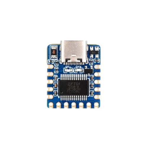 Waveshare USB to UART (TTL) ミニ通信モジュール、TTL シリアル コンバーター、USB to TTL コンバーター (ヘッダー付き)