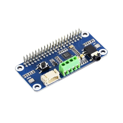 Waveshare WM8960 Hi-Fi サウンド カード HAT、Raspberry Pi 用、ステレオ CODEC、再生/録音