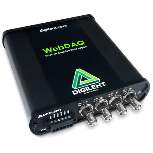WebDAQ 504 インターネット対応振動/加速度データロガー (Digilent Build)