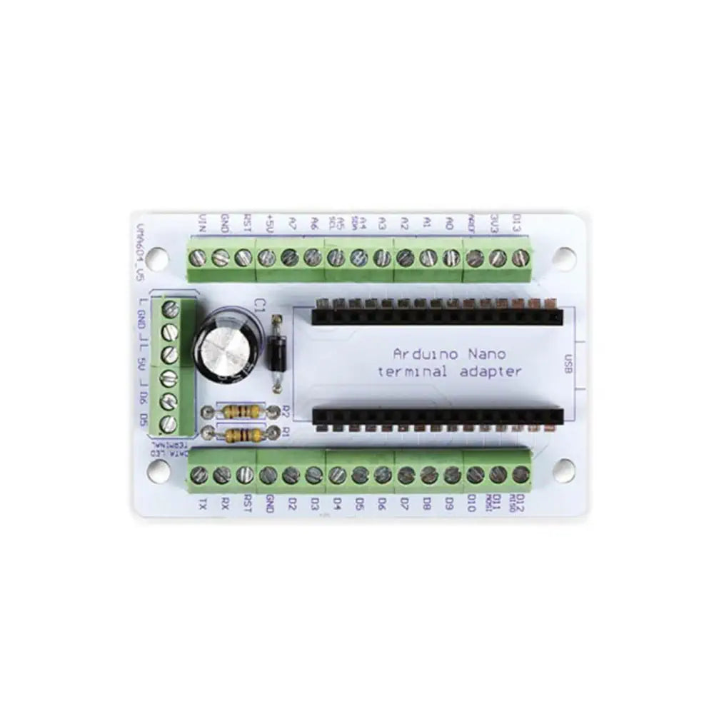 Arduino Nano（WPSH604）用 Whadda端子アダプタ