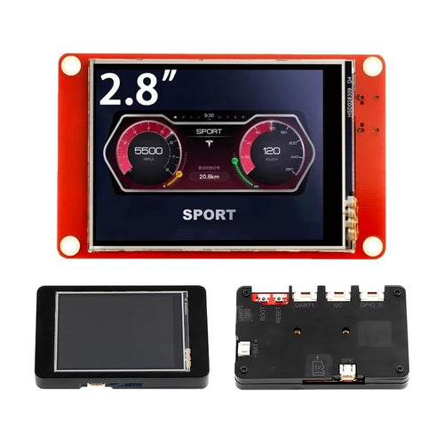 Wizee ESP32 2.8 Inch 240 x 320 HMI タッチディスプレイ、Wi-Fi & BLE