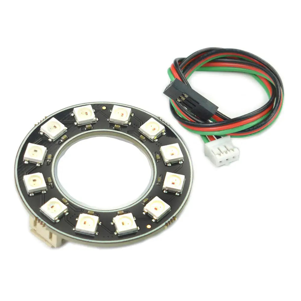 WS28 12-12 RGB LEDリングランプ - RobotShop