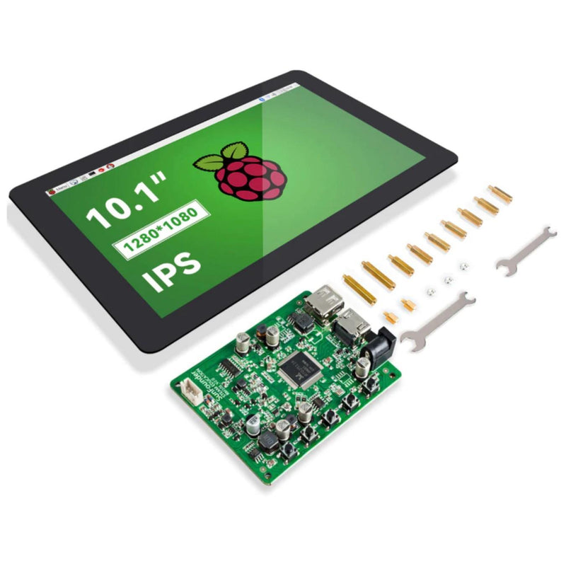 Raspberry Pi / LattePanda / Beagle Bone用 10.1inch 1280x800HDMI タッチスクリーン