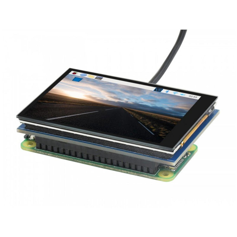 Raspberry Pi用 2.8 inch 静電容量式LCDタッチスクリーン 480x640DPI IPS
