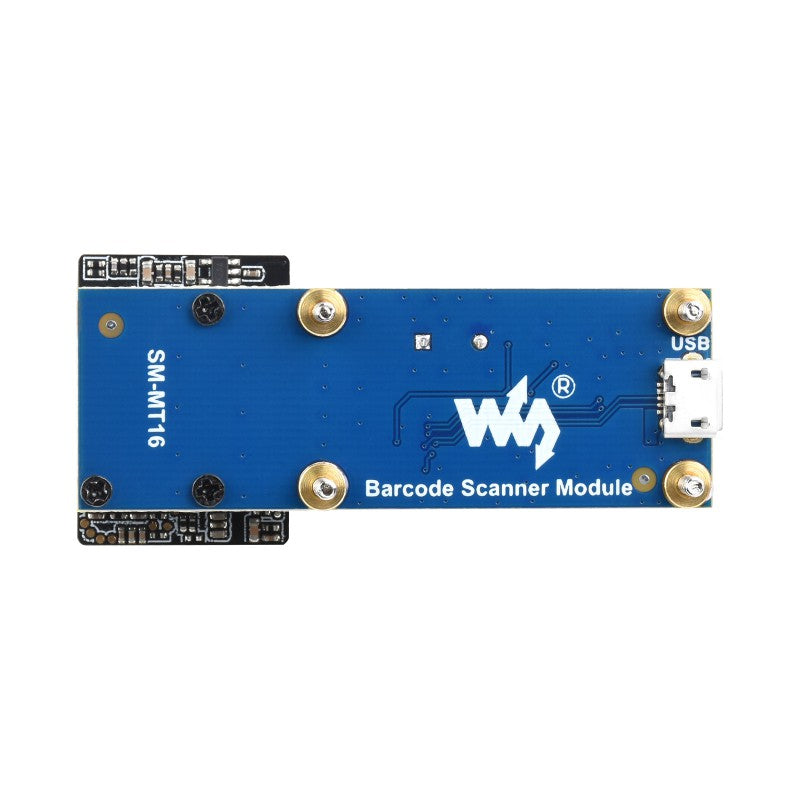 Waveshare 4mm 高密度バーコード / QRコードスキャン用 2Dコードスキャナモジュール