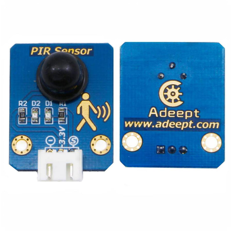 Adeept Arduino、Raspberry Pi用PIRセンサ 体動モジュール