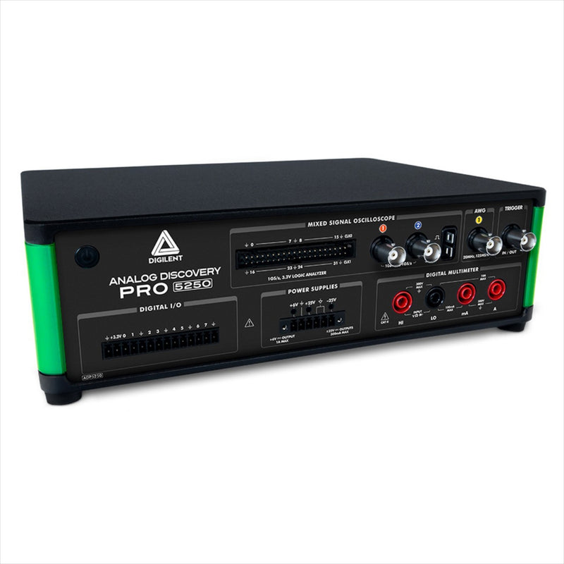 Analog Discovery Pro ADP5250 1GS/s 100MHz ミックスドシグナル オシロスコープ、ファンクションジェネレータ