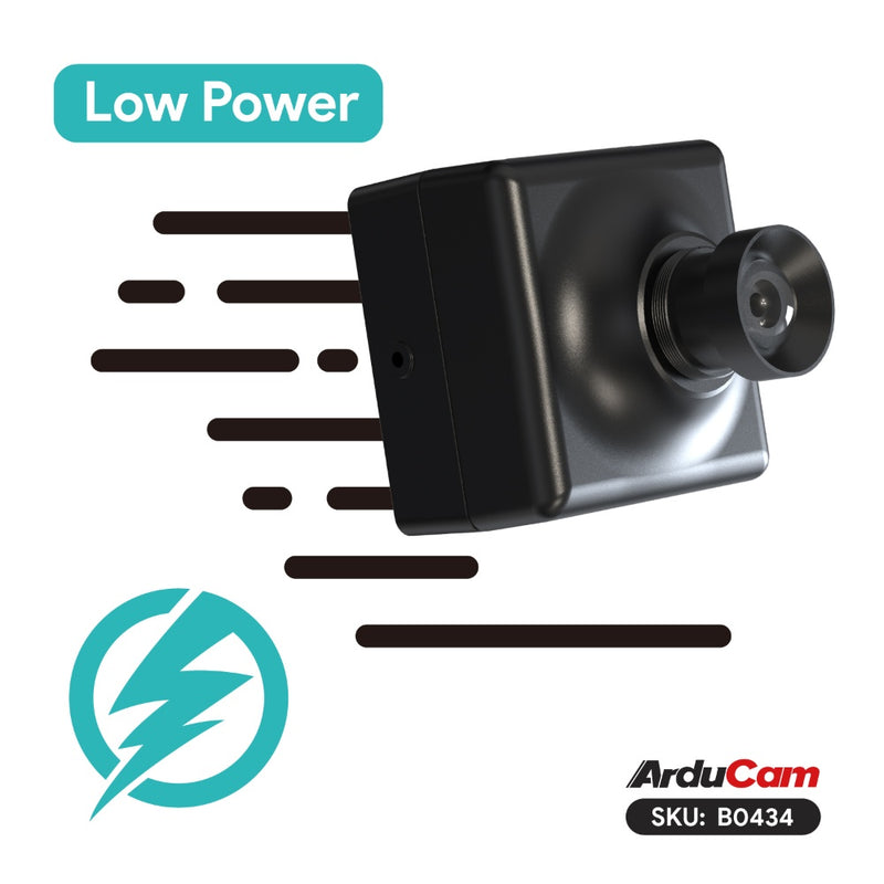 ArduCam Mega 3MP SPI カメラモジュール (M12レンズ付き) マイクロコントローラ用