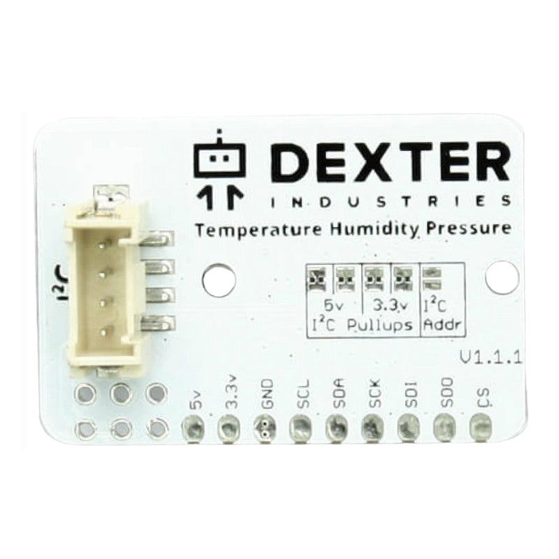 Dexter Industries 温湿度、圧力センサ