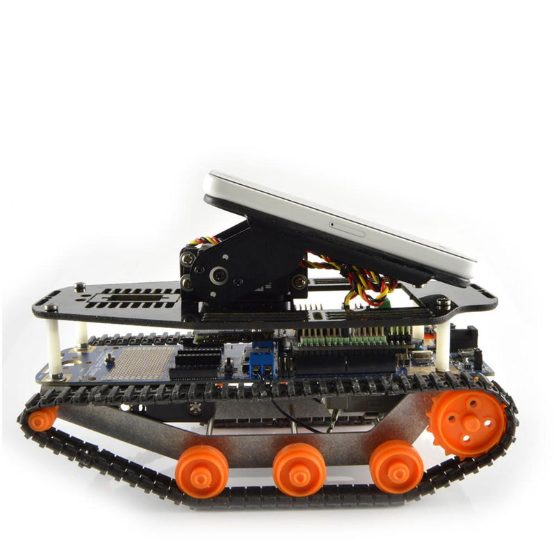 DFRobotShop ローバーV2 - Arduino互換 トラック型ロボット（スマートフォン用キット）