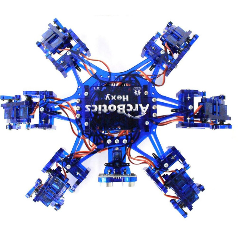 6脚ロボット Hexy - ブルー
