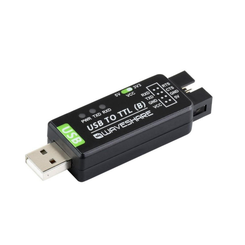 産業用 USB - TTL コンバータ CH343G マルチ保護機能 & システムサポート機能付き