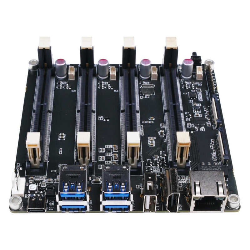 Jetson Mate Cluster GPUクラスタおよびサーバー用小型冷却キットキャリアボード