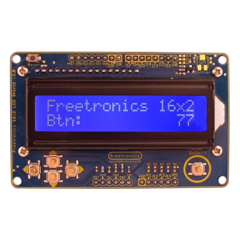 Freetronics LCDキーパッドシールド（Arduino互換）