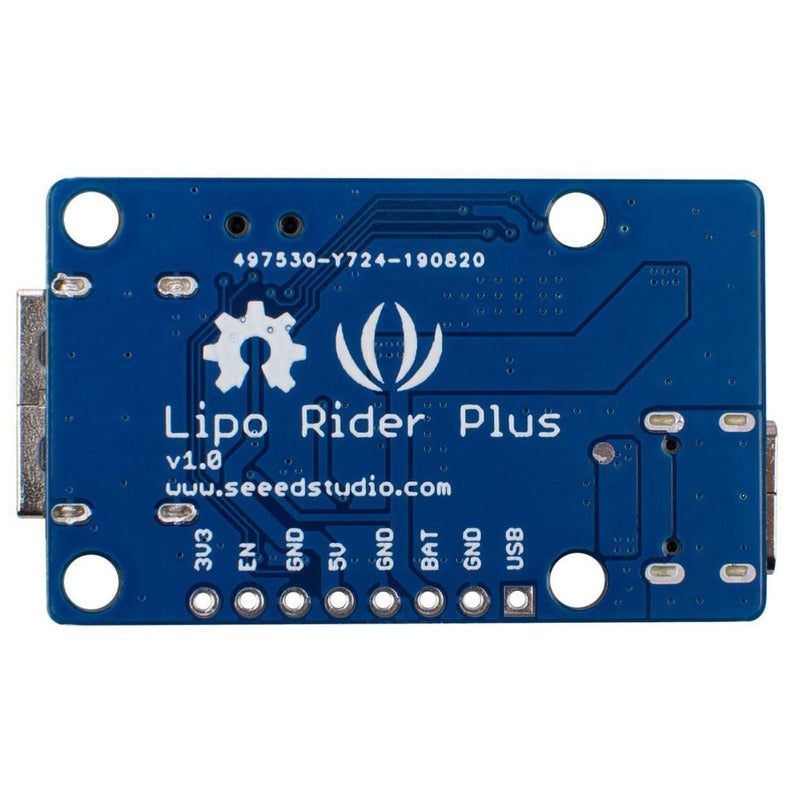 LiPo Rider Plus充電器/ブースター-5V / 2.4A USBタイプC