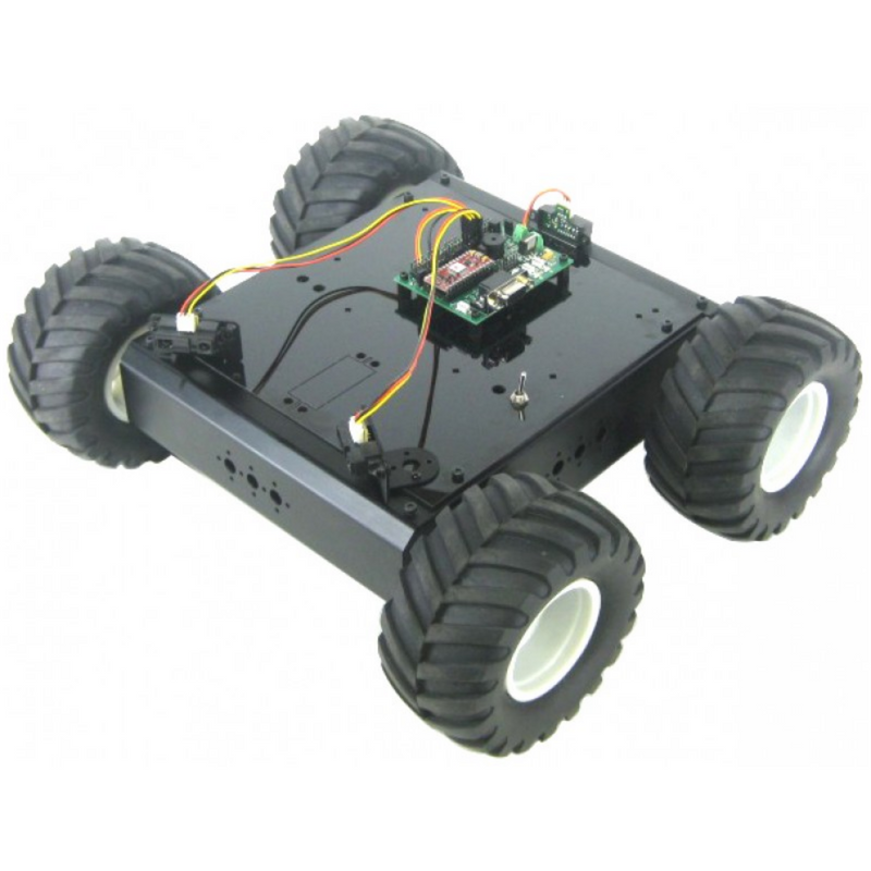 Lynxmotion A4WD1自律ローバーキット -  BotBoarduino